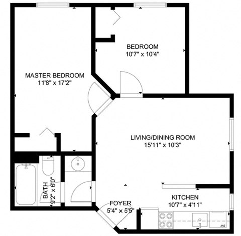 2 bedroom
